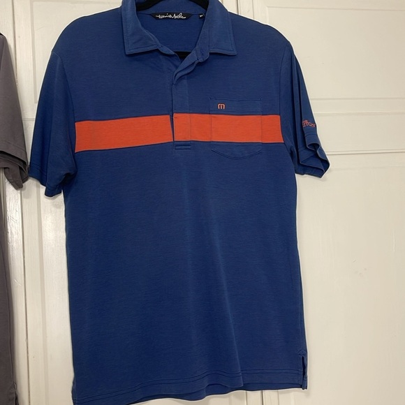 2Pc Set Travis Matthew Men’s Groggy Polo T-Shirt Set Size Medium Grey Navy - Picture 3 of 16